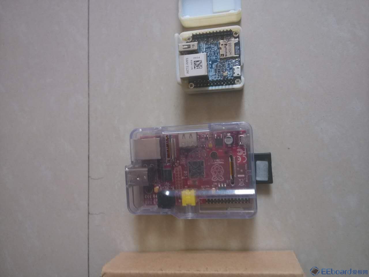 轻量级IoT开发板NanoPi NEO和树莓派b板