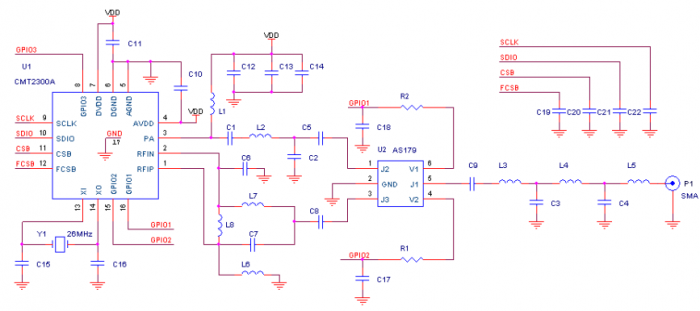 使用CMT2300A芯片设计<b class='flag-5'>开关</b><b class='flag-5'>射频</b>匹配网络电路的详细概述